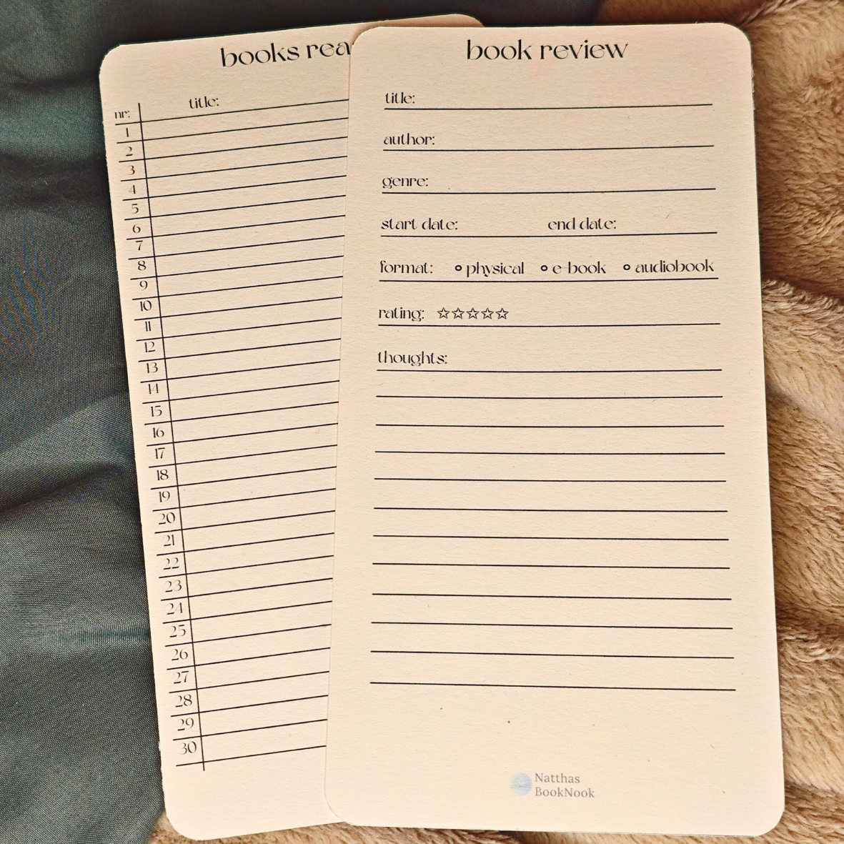 Läslista + Bokrecension | Vit/Beige