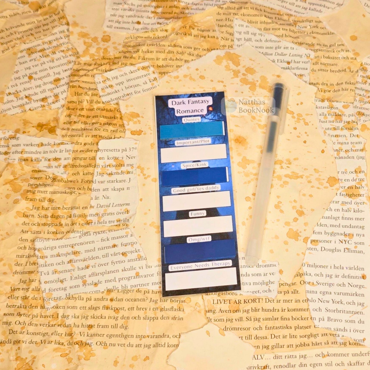 Annotation Key | Dark Fantasy Romance